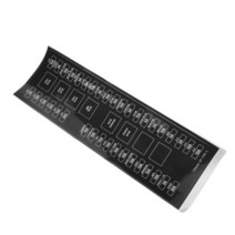 굴삭기 캐터필러 CAT CAT306 307 312C 용 인테리어 장식 보드 퓨즈 박스 커버, 03 Sticker