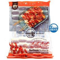 푸드올마켓_ 쿠즈락 떡꼬치I 1.3kg /소떡소떡/냉동, 1개, 단품