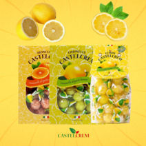 이탈리아 포지타노 카스텔크렘 레몬 입덧 사탕 임산부 간식 대용량캔디, 250g, 1개