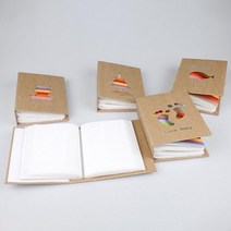 아이돌 최애 포카 덕질용 포켓앨범 사진첩 선물용 추억보관, 발바닥