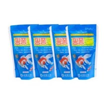 핑퐁 금붕어 비단잉어 베이비 사료, 70g, 8개