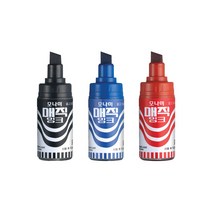 [코리아문구사] 모나미 병매직 사각닙, 적색