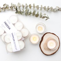 안녕오월 티라이트캔들 향초 소이캔들 미니양초 4구/6구/9구, 6구, 08. 천도복숭아