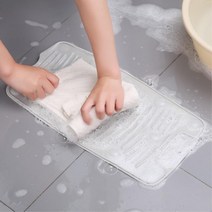 흡착패드 욕실용 실리콘 빨래판