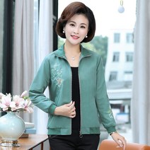 자켓코트 봄가을 NV 중년 부녀 여성의류 38 엄마 갑극 키 작은 사람 아주머니 55 도착함 45 많다 3406724788