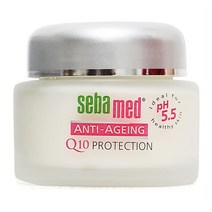 SEBAMED Q10 Face and Neck Defense Cream 세바메드 Q10 페이스 앤 넥 디펜스 크림 1.68Floz(50ml), 1개