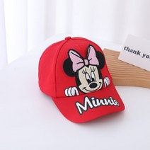Disney Minnie Cap Creative Fashion Cute Cartoon Shape Kids Girl Sunshade Baseball Outdoor Sports Deco