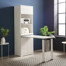 로우 1800 식탁 렌지대 키큰 밥솥 틈새 다용도 부엌 홈카페 주방수납장 이케아 전자레인지장, 로우 1800식탁렌지대