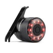 락브로스 초경량 LED 자전거 후미등 Q1, 블랙, 6개
