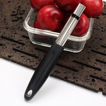 과일 채소 세척기 과일 코어 리무버 스테인레스 스틸 Corer 안전하고 청소하기 쉬운 배 사과 시더 슬라이서, 한개옵션0