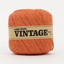 [슬로우플로우] 램스울 빈티지 75g 보카시 컬러 고급 lambs wool, 12 오렌지