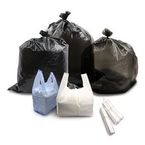 쓰레기봉투 손잡이봉투 영업용쓰레기봉투 배접형쓰레기봉투 야채봉투 다용도봉투 비포봉투 쇼핑백 배달봉투 무지봉투 막지, 배접형쓰레기봉투 (100L/특대)/백색/60매