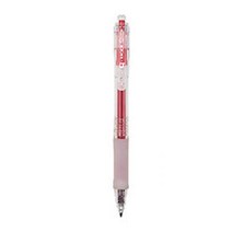 동아 큐노크 중성펜 Q - KNOCK 0.4mm 0.5mm, 0.4mm-레드