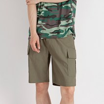 [BJ-PT105] 스판 밴딩 카고 반바지 남자 남성 팬츠