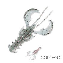 Supercontinental-미친 미끼 소프트 루어 낚시 65mm/10 개 40mm/20 개 새우 랍스터 부드러운 플라스틱, 40mm 20pcs 0.9g, Q