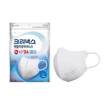 크리넥스KF94데일리방역마스크(KF94) 크리넥스 KF94 KF80 새부리형 데일리 방역 입체형 황사 마스크 소 중 대, 1매입, 1매, 화이트