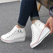 로즈블로썸 멜팅브라운 여성 통굽 스니커즈 여자 웨지 힐 FY01 (6603874)