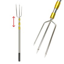 JSS&D 삼지촉 세트 1.5M 갯벌 해루질 낚시 작살 갸프 갈고리 물고기 문어잡이, 삼지촉세트1.5m(FG17)