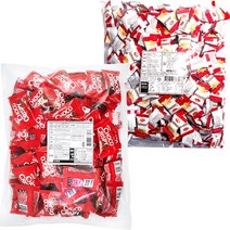 오트밀 미니 바이트 1kg 1개 + 니코 미니 초코 크리스피 600g 1개, 1