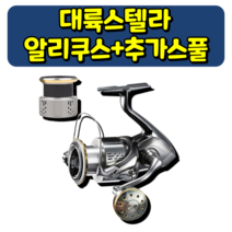 대륙스텔라 알리쿠스+보조스풀 스피닝릴 대륙의실수라 불리는 릴, 골드, 2000번