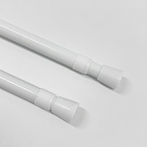 못없이 가리개 암막 커튼 압축봉 바란스봉 샤워커튼봉, 압축봉(110~200cm)