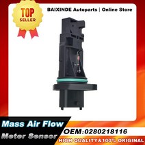 에어 플로어 미터 OEM 1PCS 0280218116 F00C2G2064 MAF 공기 질량 유량계 센서 VAZ 2112 Lada Kalina Prior, 01 0280218116 --1PCS, 01 1PCS 0280218116