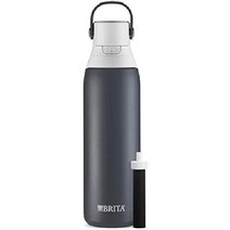 브리타 Brita 정수 텀블러 물통 스테인리스 보온보냉 기능, 591ml, Carbon
