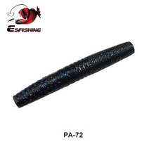 웜 기어 모터 ESFISHING 기교 10pcs 65mm 스틱 미끼 파이크베이스 실리콘 Pesca Isca 인공 낚시, PA72+65mm 10pcs