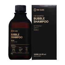 더클래스 카샴푸 버블샴푸 클리너 500ml, 버블카샴푸 500ml, 1개