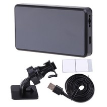37MA 투명 HUD GPS 속도계 나침반 디지털 자동차 과속 경보 드라이버