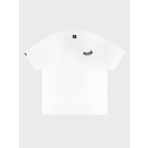 볼컴 KEEP SEOUL STONED 오버핏 티셔츠(화이트)