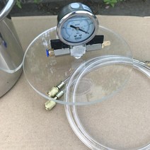 탈포기수지를 위한 6 갤런 스테인리스 진공 degassing 약실 30cm * 가진 접착제, 한개옵션0