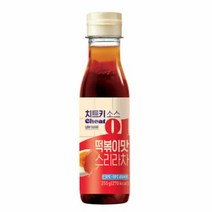 CJ더마켓 황금 레시피 밀키트 즉석 식품 홈파티 편의점 휴게소 치트키소스 떡볶이맛스리라차 튀김 매운 오뎅 국물 가래떡 로제 밀떡 치즈 255G, 19개
