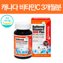 캐나다 비타민씨 비타민D 속편한 비타민C 수험생 공시생 고함량 중성 비타민 c 아연 3개월분, 90정x2박스