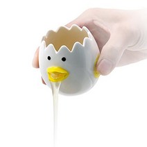 병아리 계란 흰 노른자 분리기 노른자분리도구, 핑크