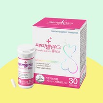 페미밸런스 플러스 여성유산균 30캡슐 1박스 프로바이오틱스 질건강, 1개, 30정