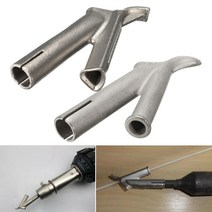 인두기 플라스틱 Leister 비닐 용접기용 코빙 바닥 속도 용접 노즐 5.2mm/8mm 1 개, 02 8Mm Triangular