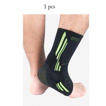 2020 새로운 남자의 발목 지원 달리기 축구 관절 보호 검은 발 붕대 발등인대파열, 초록, l