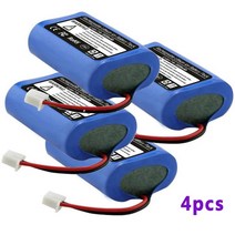 캠핑카 액세서리 감성 용품 수납가방 차박 준비물 사다리 가죽 장갑 100%. 충전식 리튬 배터리 앰프 7.4 V, 04 4pcs battery_01 7.4 볼트