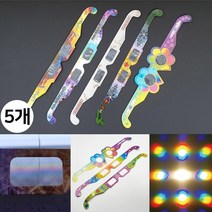 안경 무지개 회절 격자 (40cm 1개) 스펙트럼 필름 빛 굴절 프리즘 분광 라이트 원리 실험