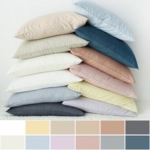 [아망떼] 뉴데이즈 세미마이크로 겹베개커버50x70(12color), 상세 설명 참조