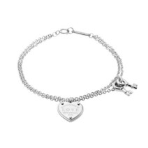 TIFFANY&CO(티파니앤코) 티파니 36812583 (GRP08939) 리턴 투 러브 하트 태그 키 M 실버 팔찌
