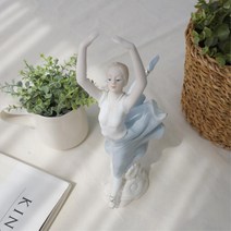 무용학원 웨딩샵 세라믹 발레리나 장식품 카페 가게 도자기인형 키즈카페