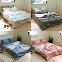 뱀부 시어서커 침구세트 SS Q 고급 대나무 섬유