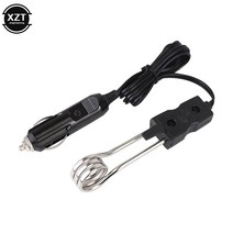 새로운 휴대용 안전 따뜻하게 패션 내구성 12V 24V 자동차 침수 히터 전자 차 커피 온수기, [01] 12V, 01 12V