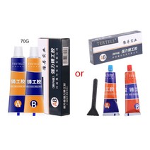산업용 내열성 접착제 금속 수리 접착제 아크릴 구조 접착제, 70g.