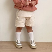 코튼하우스 (모델)시보리반바지