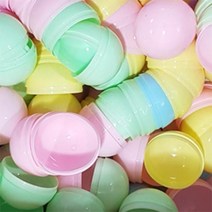 6종 뽑기 캡슐 공 생일 동호회 각종행사 이벤트용품, 100mm투명(4개)(1041-6)