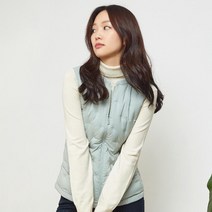 여성 심리스 경량 패딩 조끼 [3컬러]