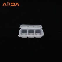 SK)PP 3칸반찬용기 세트 / 100개